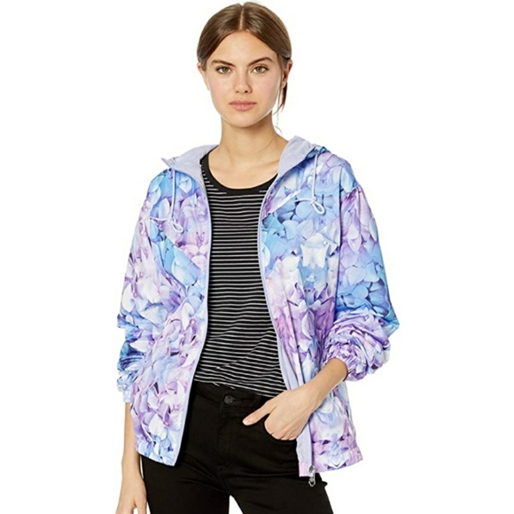 Nanette lepore Zip-up floral jacket size M NWT! - Picture 2 of 3